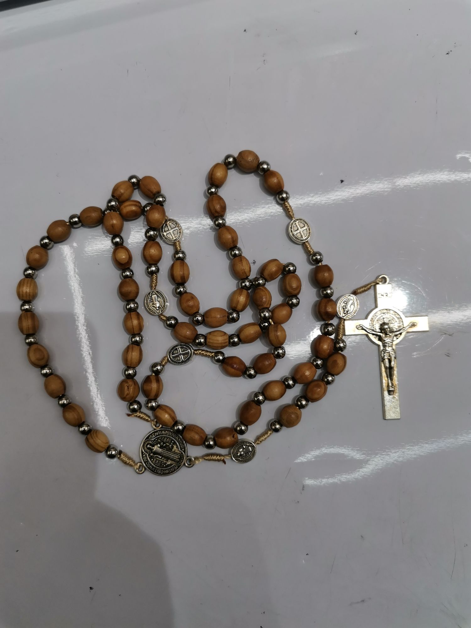 8X7木珠编织项链产品图