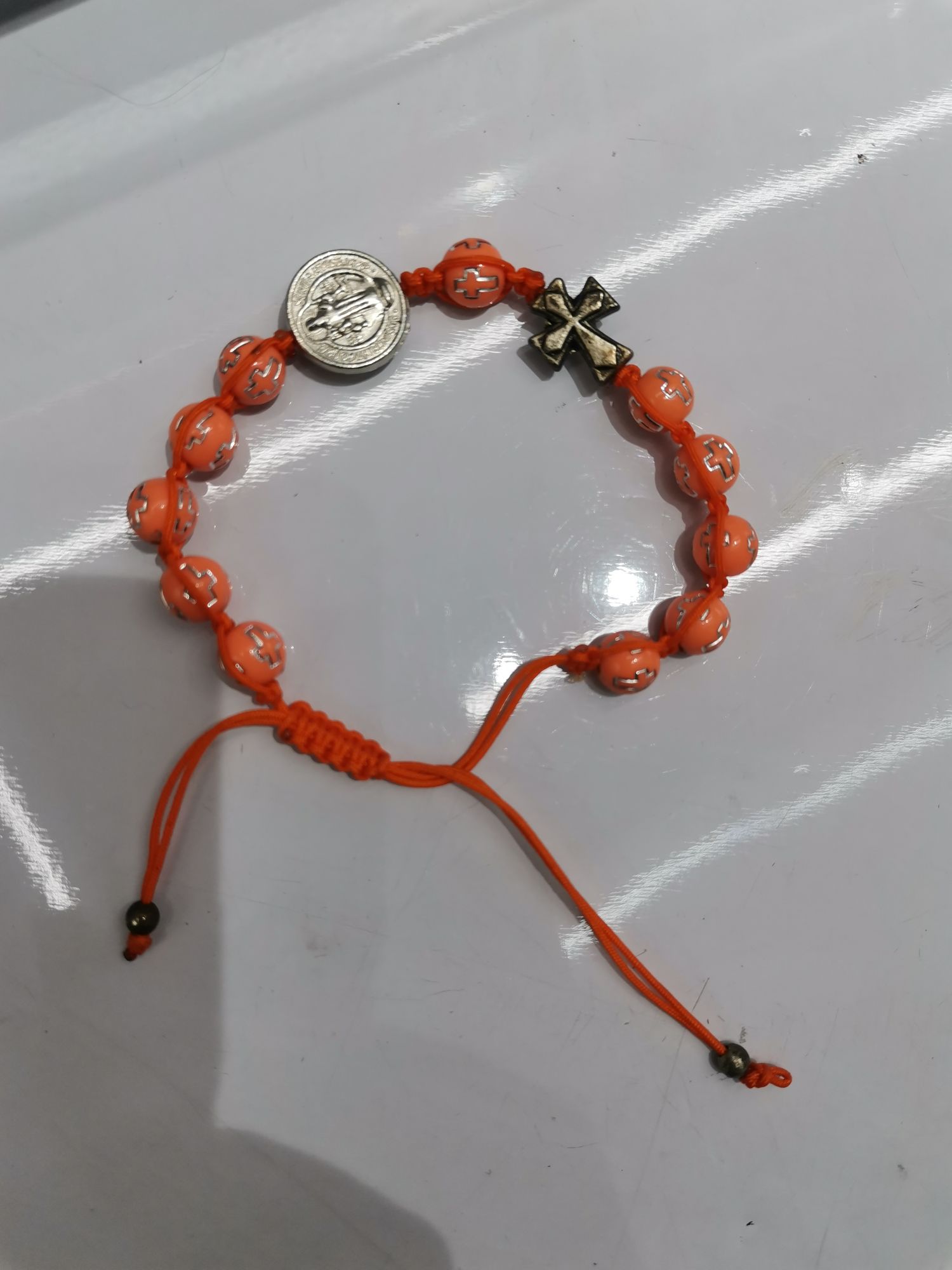 Pulsera de 8 centimes de cuentas de plástico Specification image