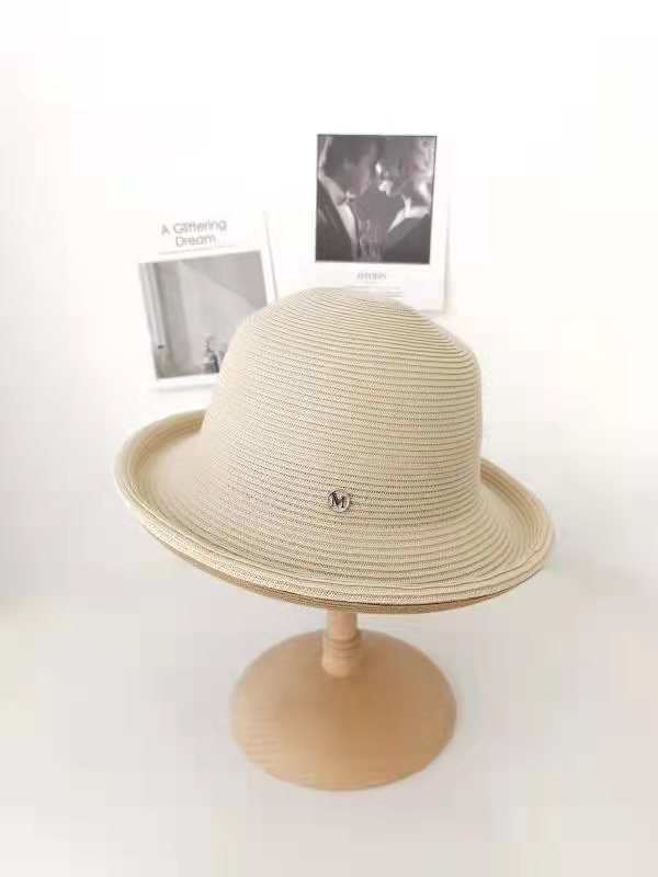 洋气礼帽2021新款女式法式复古赫本风夏日透气帽子春夏季盆帽