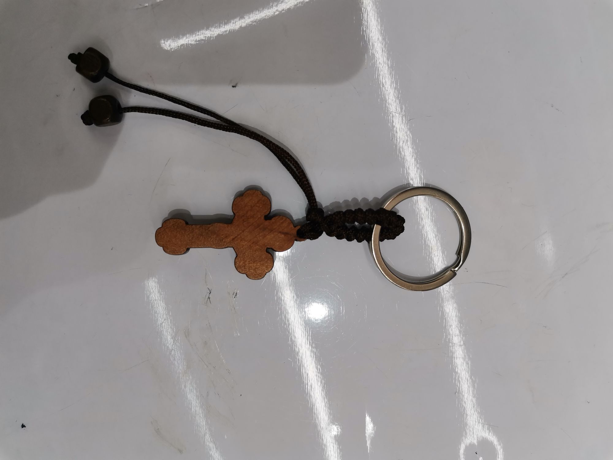 编织钥匙扣细节图