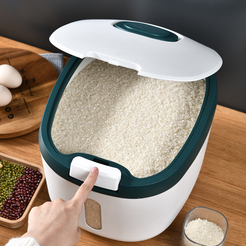 10Kg Sealed Plastic Rice Drum details Picture