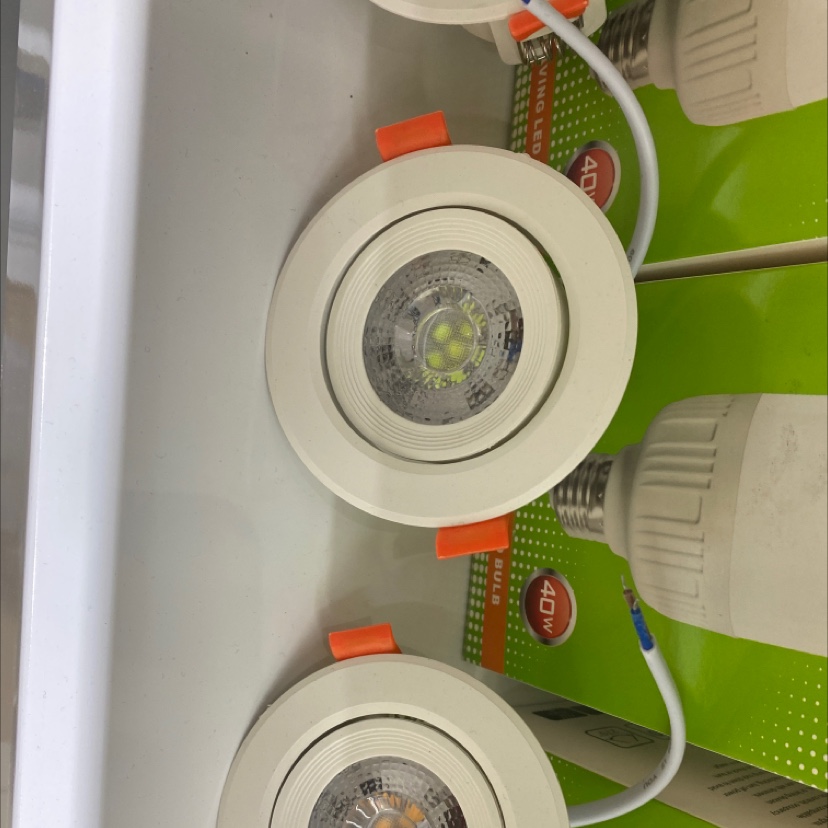 Ceiling lights: 5W, 7W, 12W Specification image