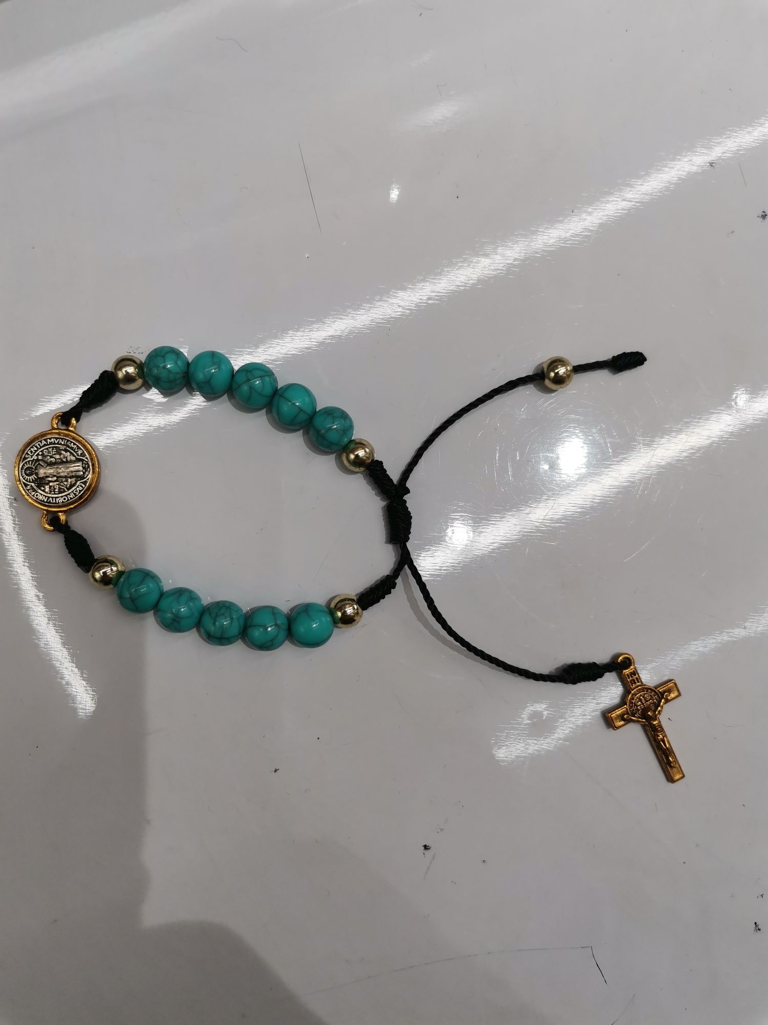 8厘仿绿松石手链