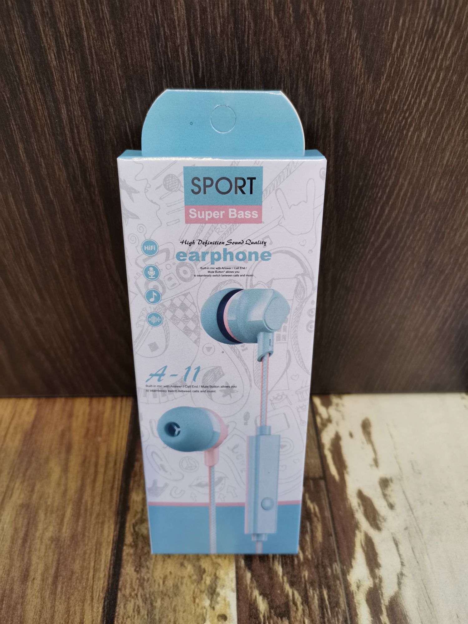 Guangdong Suoge Headphones brand A11 mobile phone headphones, in-ear headsets, MP3 earbuds, wired headphones, small headphones, fashionable and creative products Specification image