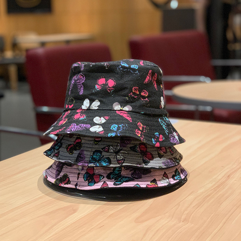 2021 European and American hip-hop personality seven-color fisherman hats for men and women, dazzling cross-border fashion Spring and Autumn dust-proof sun hats Application Scenario
