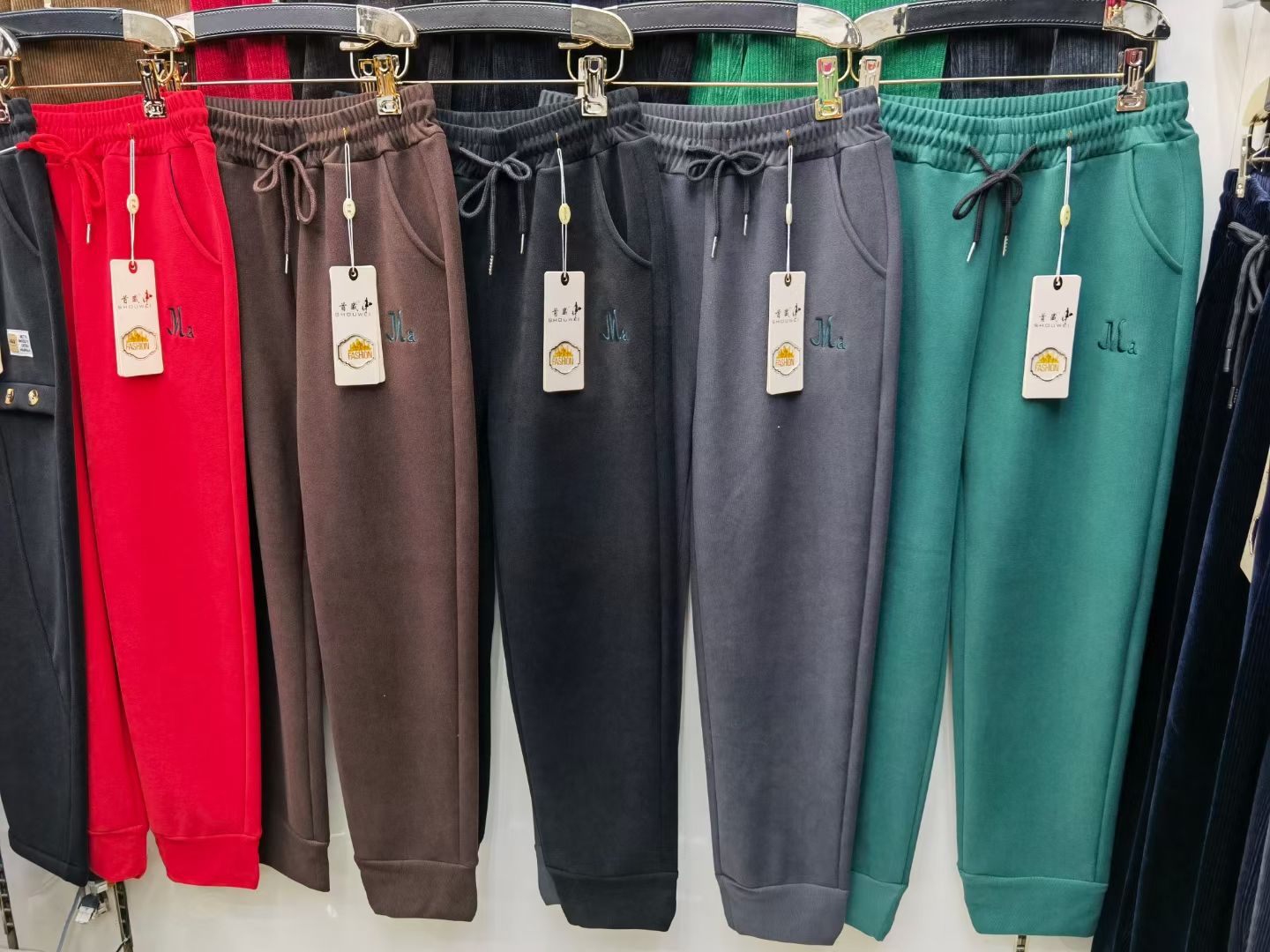 Leggings, women's trousers, Mishu velvet, Oli velvet, Chenille, big feet, small feet, 1719 Specification image