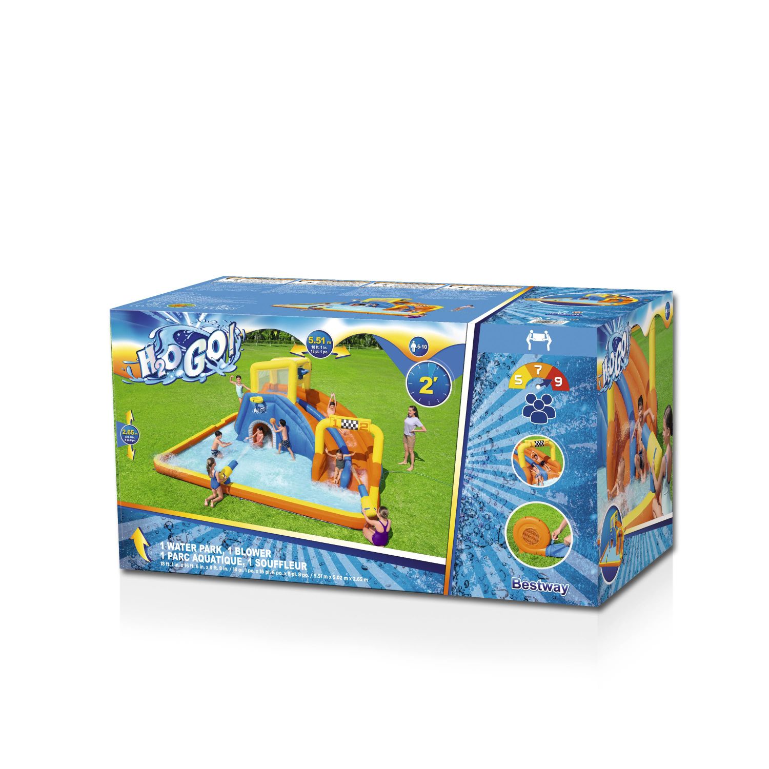 Bestway53377戏水滑梯游泳池