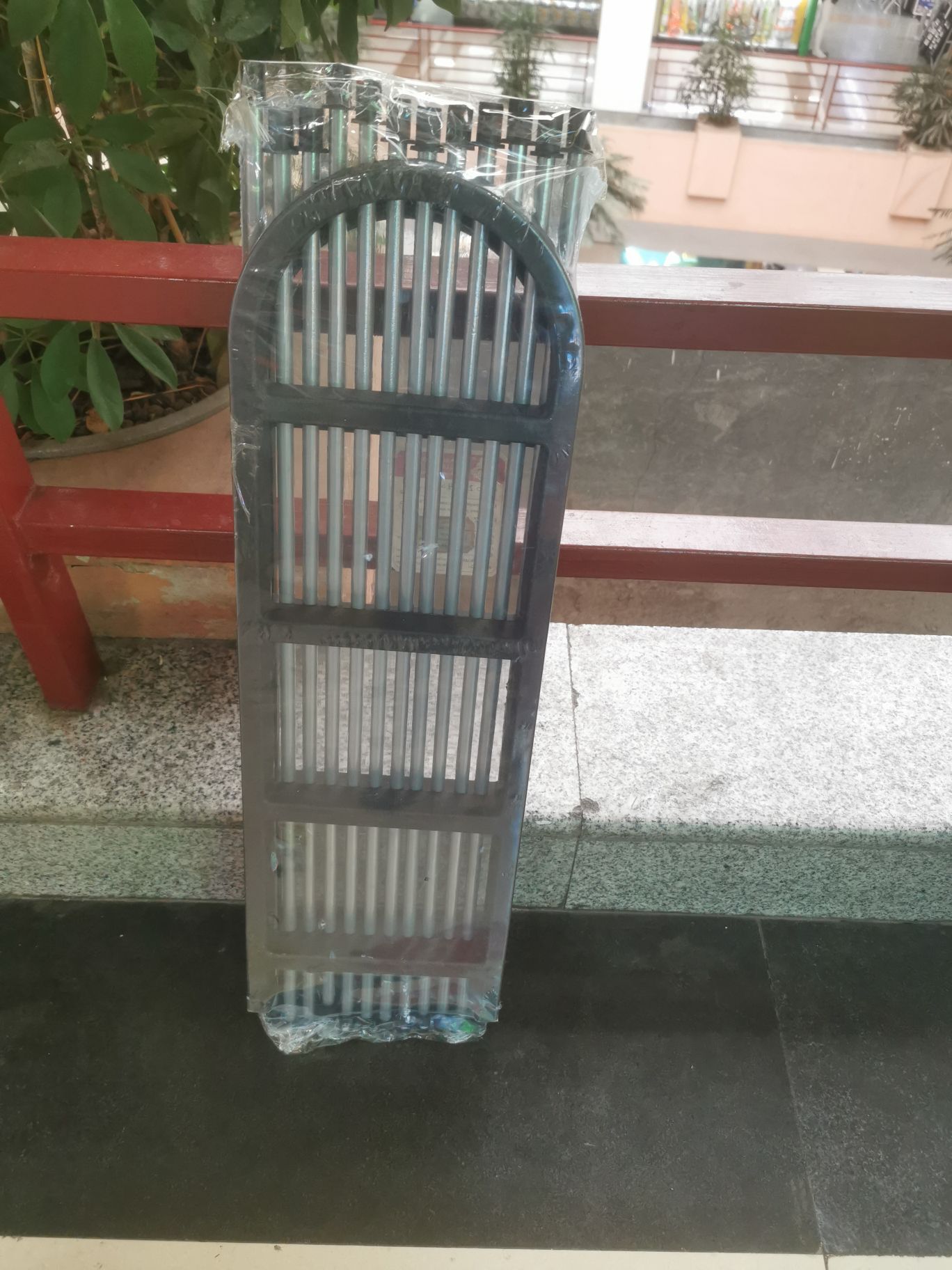 三层鞋架细节图