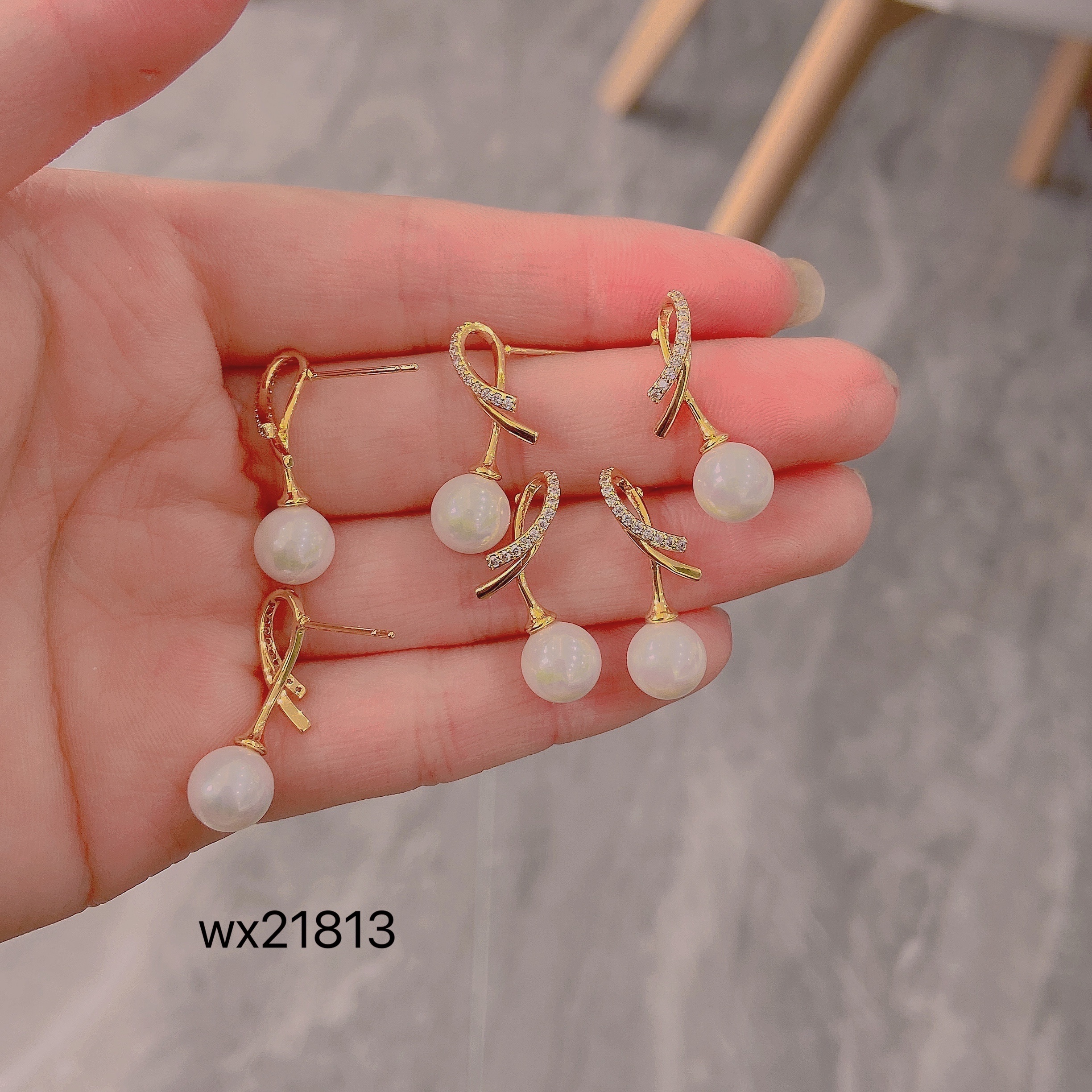 Zhongxing Accessories DIY Pearl Slippers