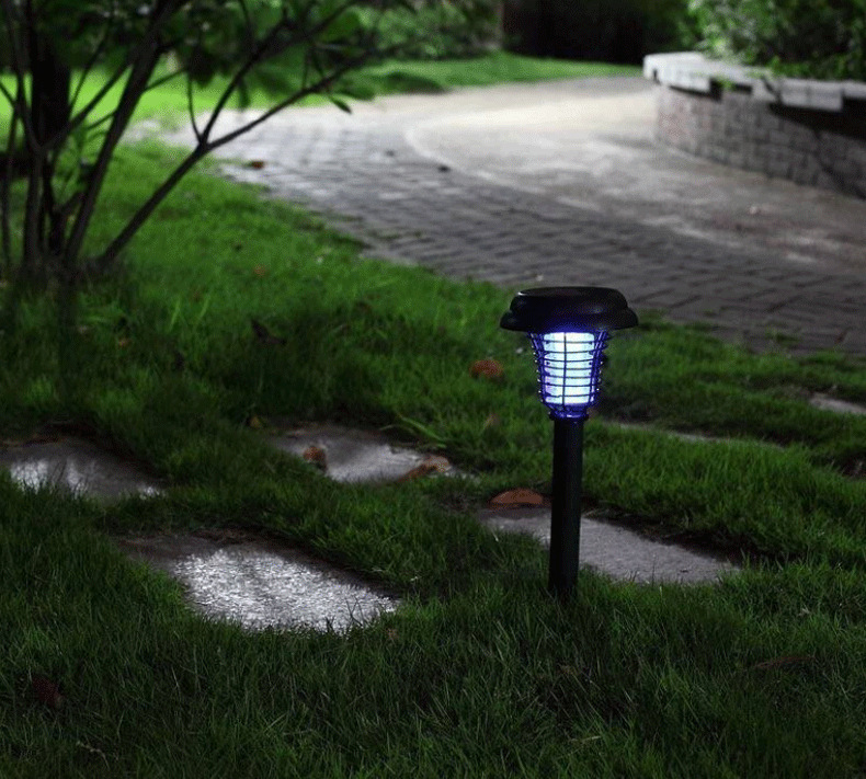 户外防水庭院花园鱼塘别墅养殖场驱蚊灯灭蝇捕捉灭蚊灯直销 详情图4