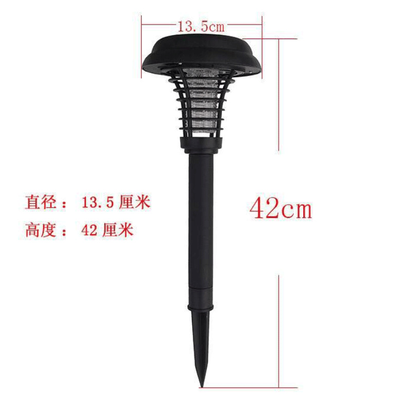 户外防水庭院花园鱼塘别墅养殖场驱蚊灯灭蝇捕捉灭蚊灯直销 详情图8