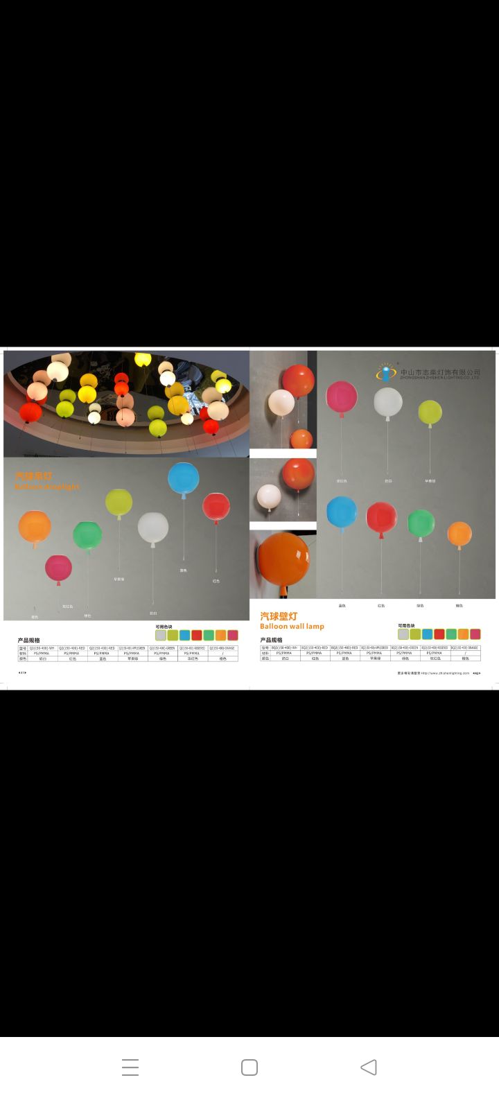 气球灯细节图