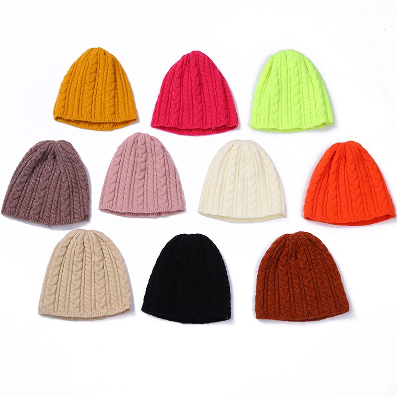 Maomao Hat Industry 2021 New Korean Knitted Hat Women's Woolen Hat More Flower Hat details Picture