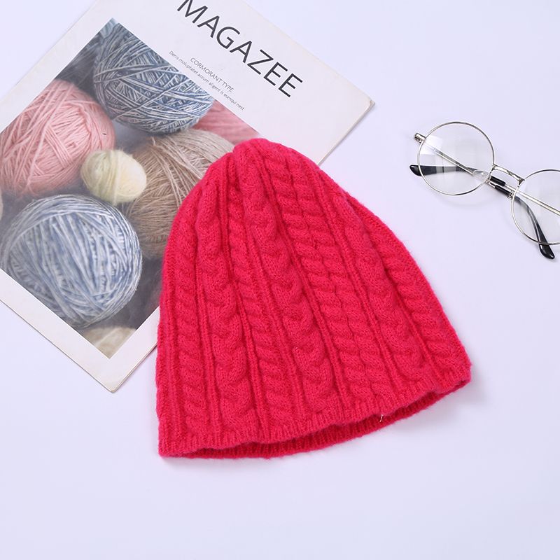 Maomao Hat Industry 2021 New Korean Knitted Hat Women's Woolen Hat More Flower Hat undefined