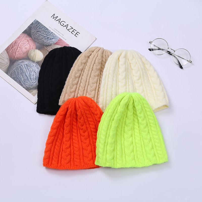 Maomao Hat Industry 2021 New Korean Knitted Hat Women's Woolen Hat More Flower Hat Item Picture