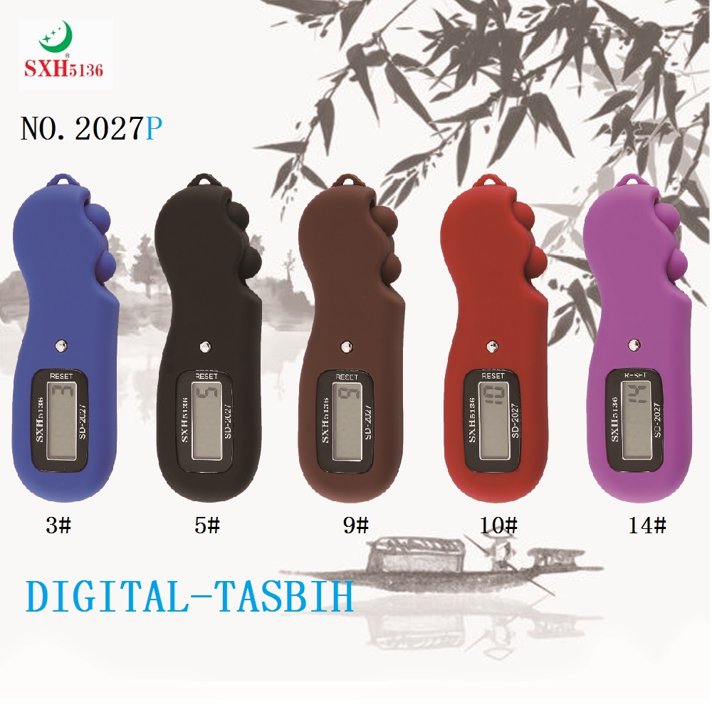 手动电子佛珠念珠计数器，数显拔珠念经电子计数器详情图1