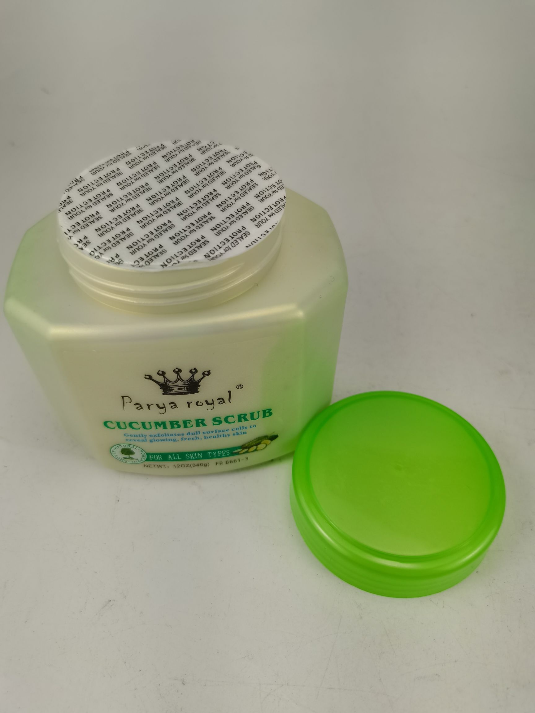 340克磨砂膏scrub蜂蜜青瓜牛奶去死皮详情2