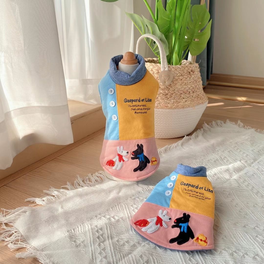 宠物用品！所有尺码均为无袖

开胸按扣，方便穿脱，最爱的一款棉服！详情图2