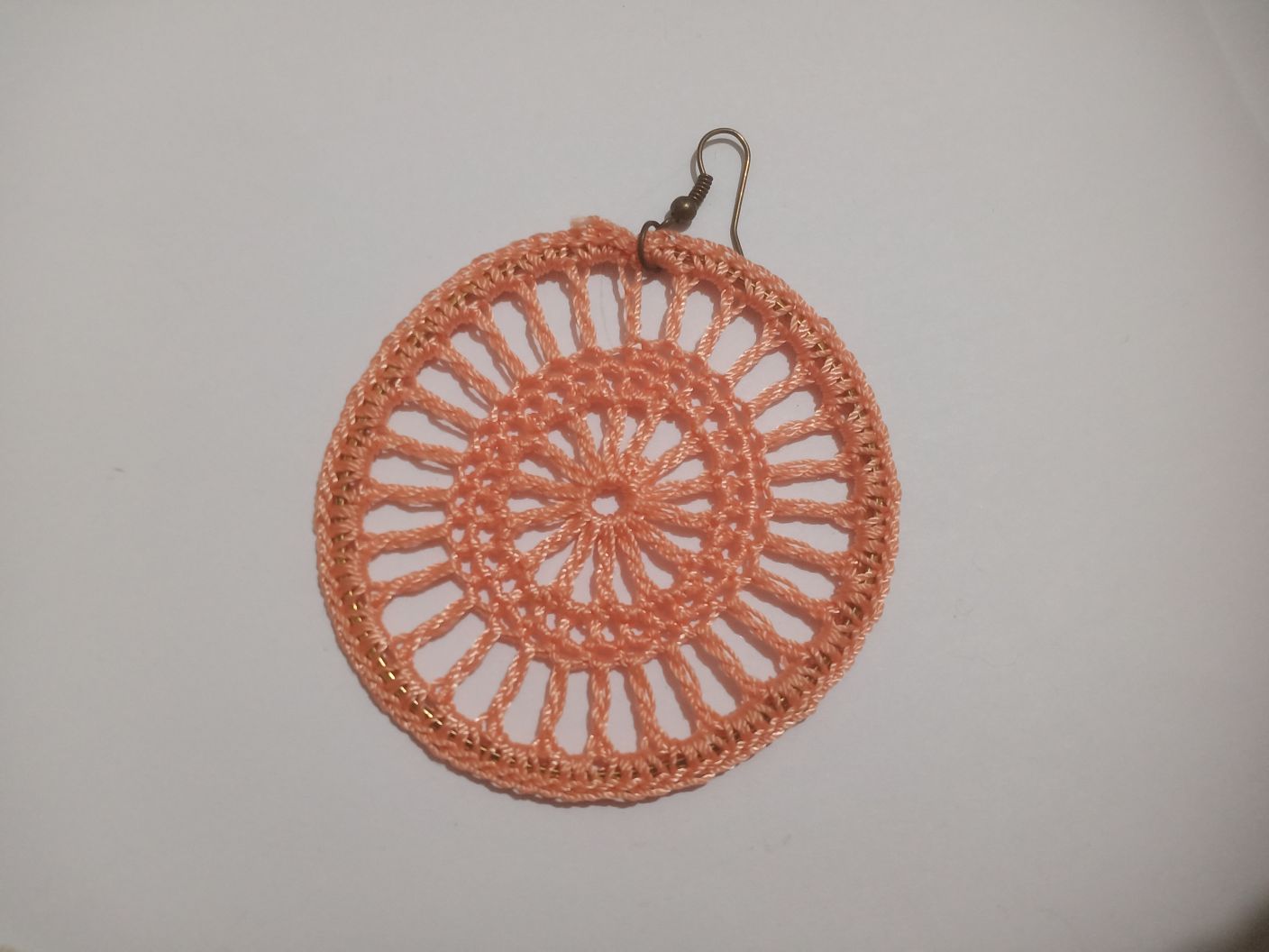 毛线耳环产品图