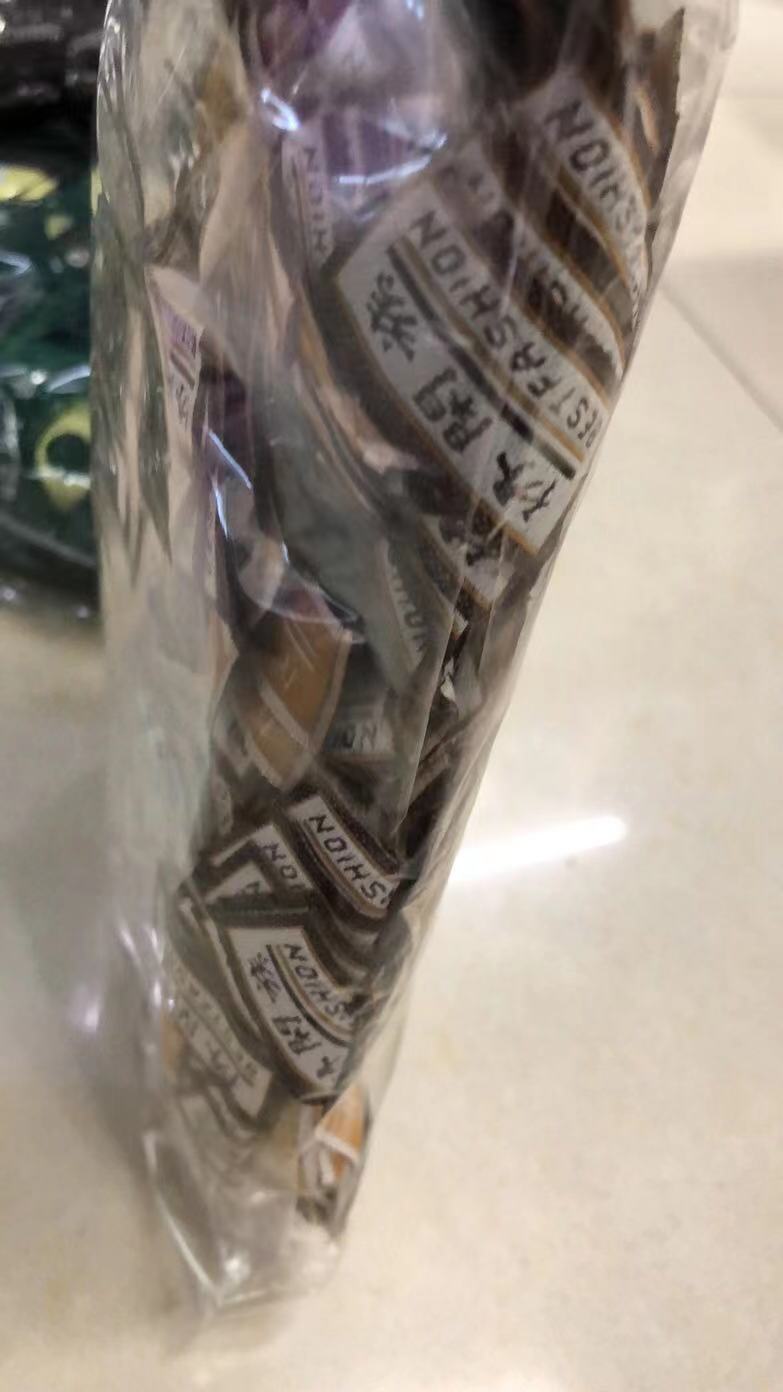 棕色织标水洗标