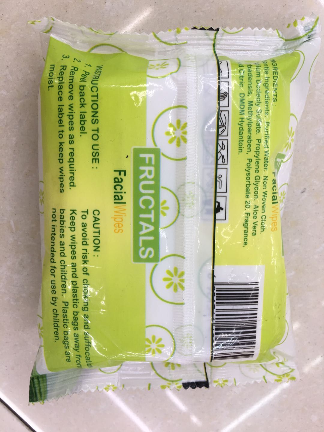 30片装青瓜湿巾详情2