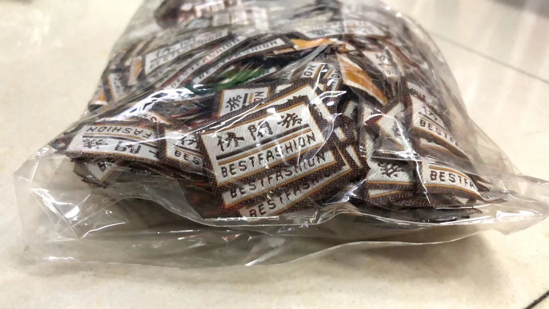 水洗标产品图