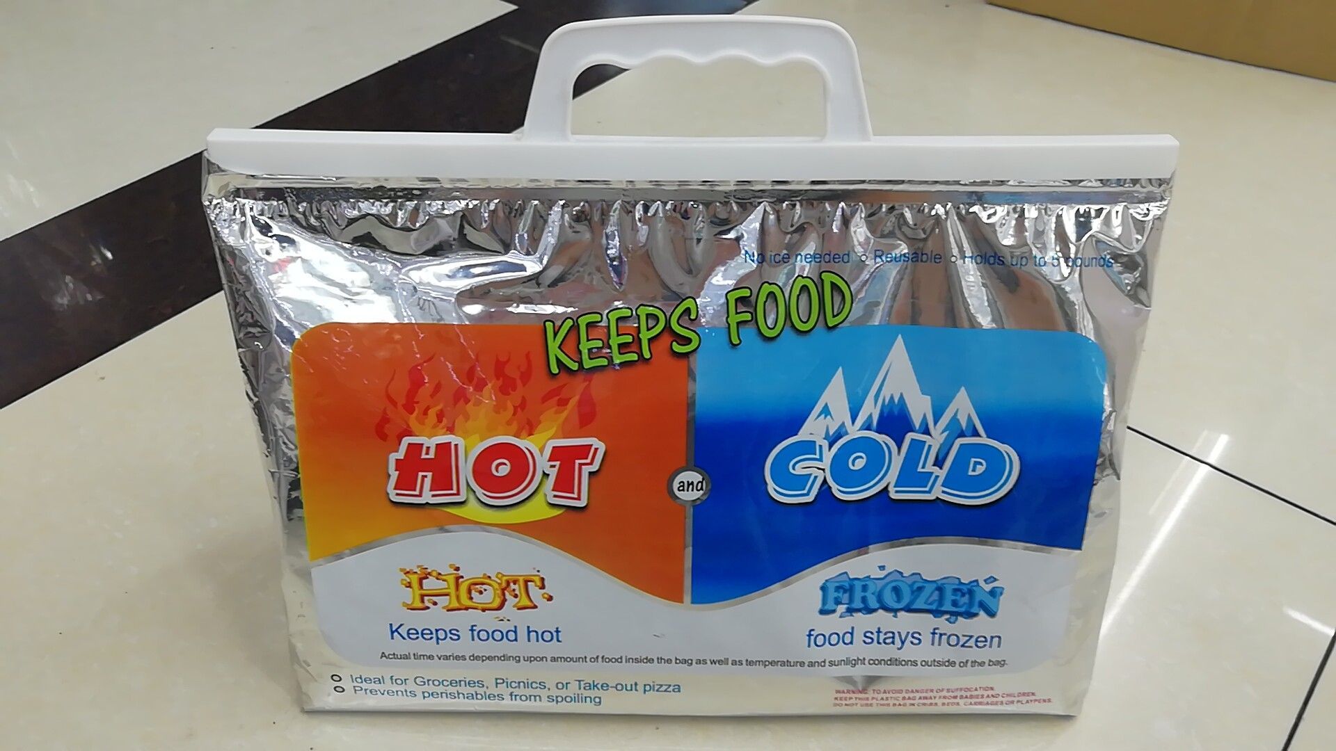 冰袋保温袋，蛋糕甜饼保温袋，可以定制LOGO详情图2