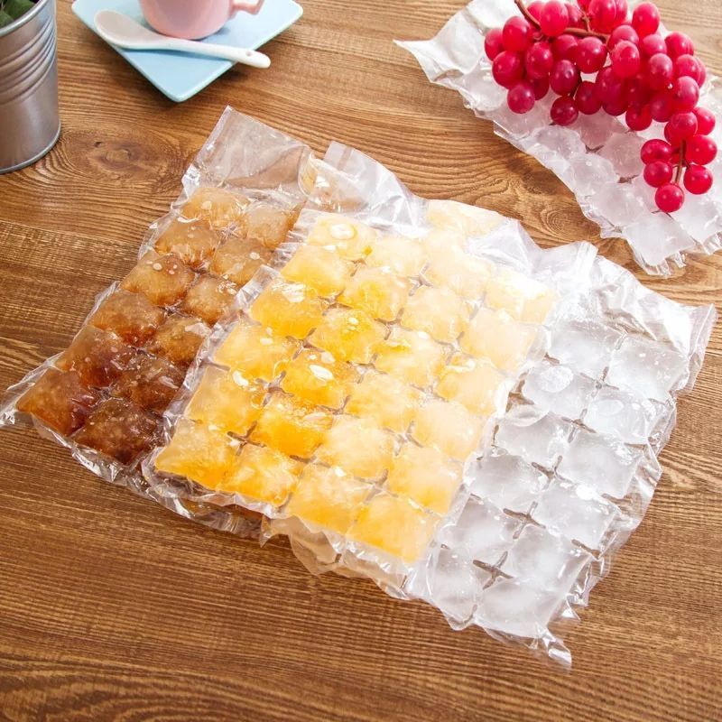 冰袋自封口一次性冰袋24格食物冻冰块详情图3
