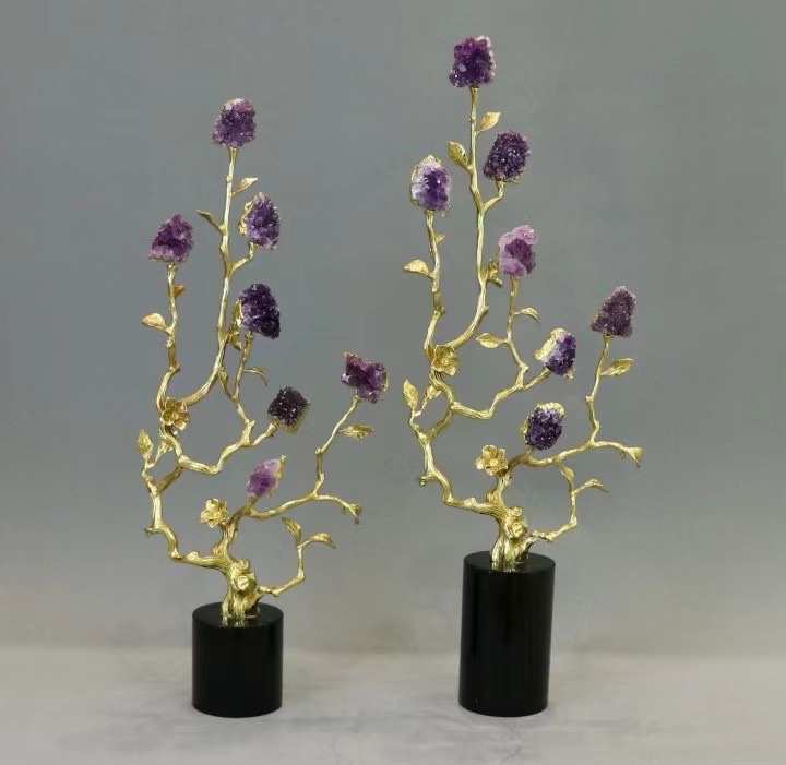 Maple Leaf Home Decoration ornaments and handicrafts sample room living room decoration ornaments Specification image