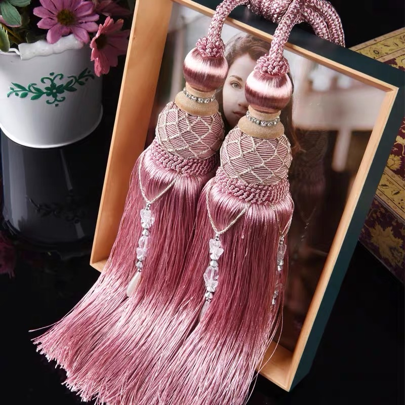 New style factory direct sales available for retail and wholesale of curtain hanging balls -14 Specification image
