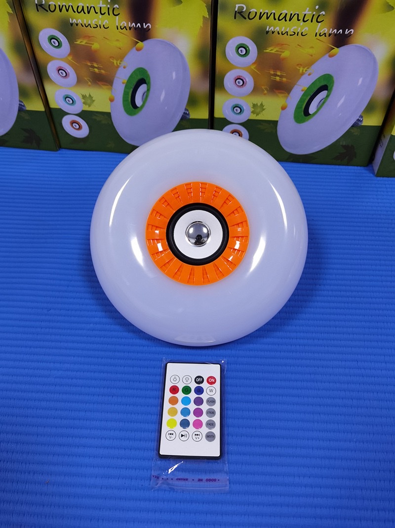 New Bluetooth music bulb, plump round Bluetooth music bulb, 48W Bluetooth lamp, LED Bluetooth music bulb detail image 22