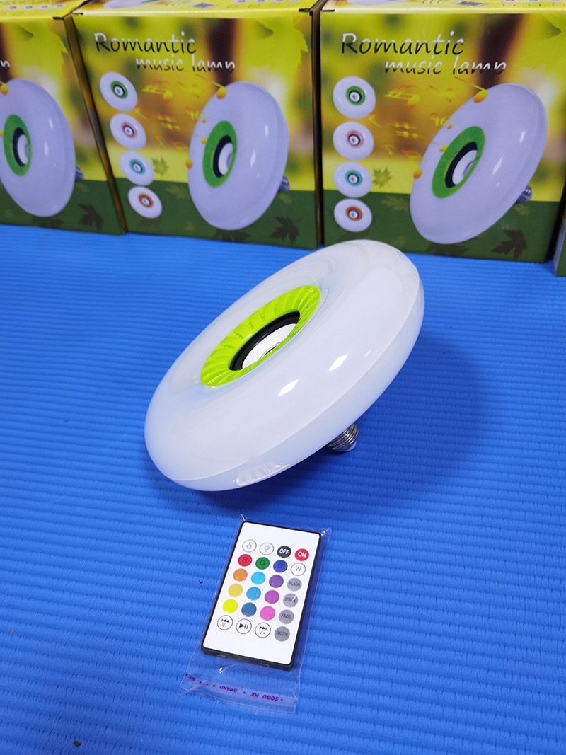 New Bluetooth music bulb, plump round Bluetooth music bulb, 48W Bluetooth lamp, LED Bluetooth music bulb detail image 24