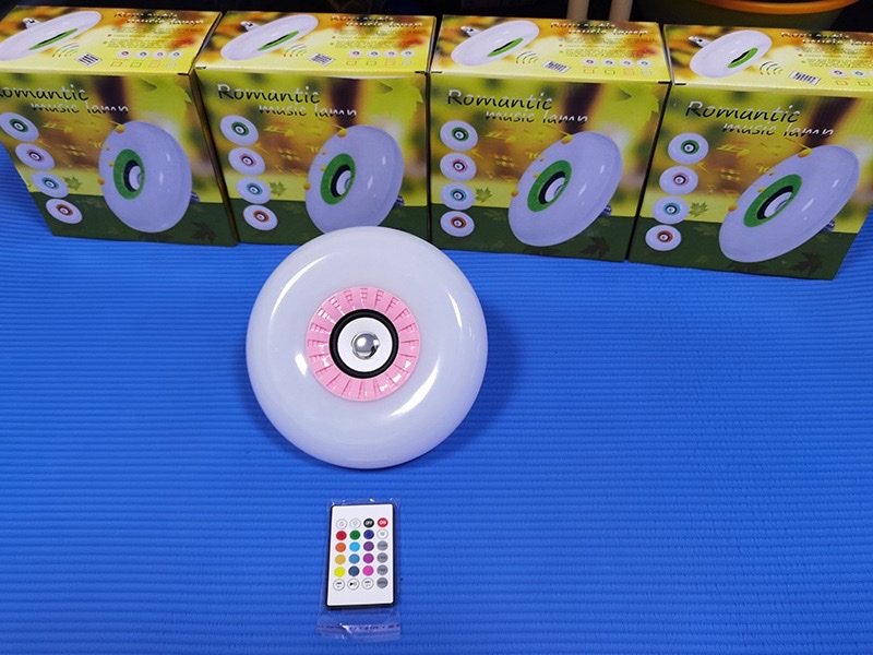 New Bluetooth music bulb, plump round Bluetooth music bulb, 48W Bluetooth lamp, LED Bluetooth music bulb detail image 14