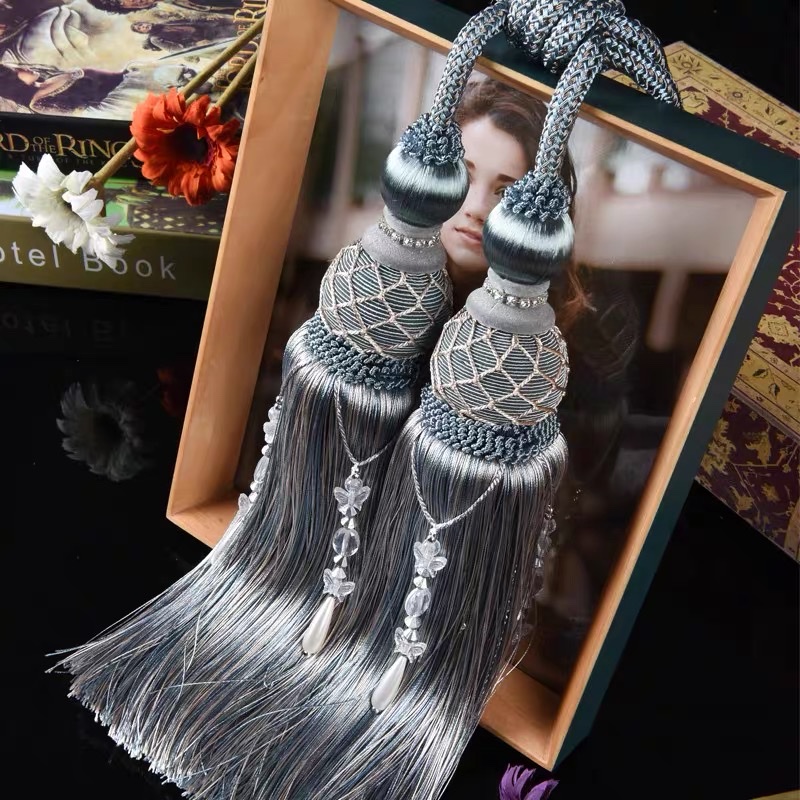 New style factory direct sales available for retail and wholesale of curtain hanging balls -14 details Picture