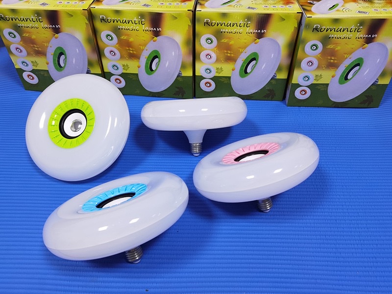 New Bluetooth music bulb, plump round Bluetooth music bulb, 48W Bluetooth lamp, LED Bluetooth music bulb detail image 10