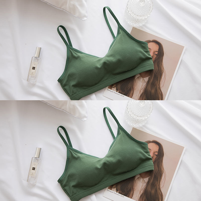 前扣式内衣女小胸聚拢收副乳调整型无钢圈无痕文胸罩薄款平胸47