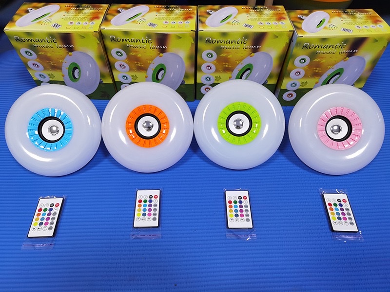 New Bluetooth music bulb, plump round Bluetooth music bulb, 48W Bluetooth lamp, LED Bluetooth music bulb detail image 8