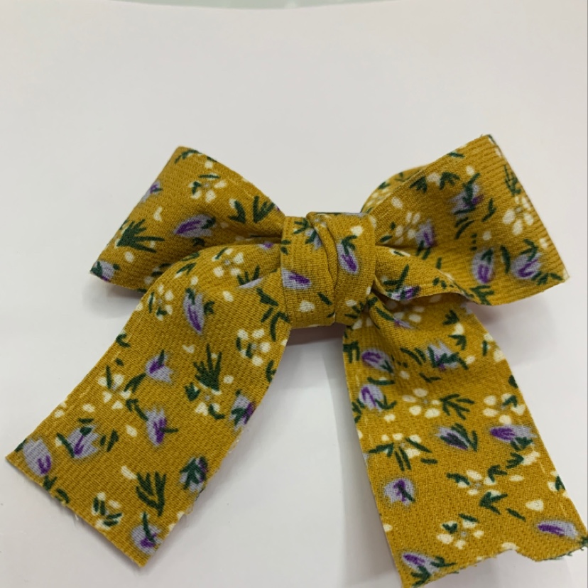 小碎花儿童头饰蝴蝶结发饰花朵女童韩版可爱公主头花饰品