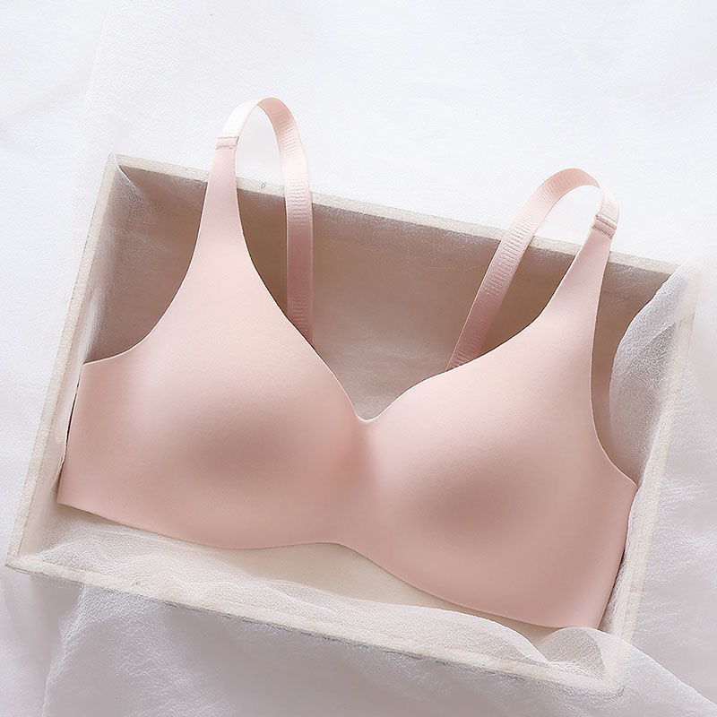 前扣式内衣女小胸聚拢收副乳调整型无钢圈无痕文胸罩薄款平胸22