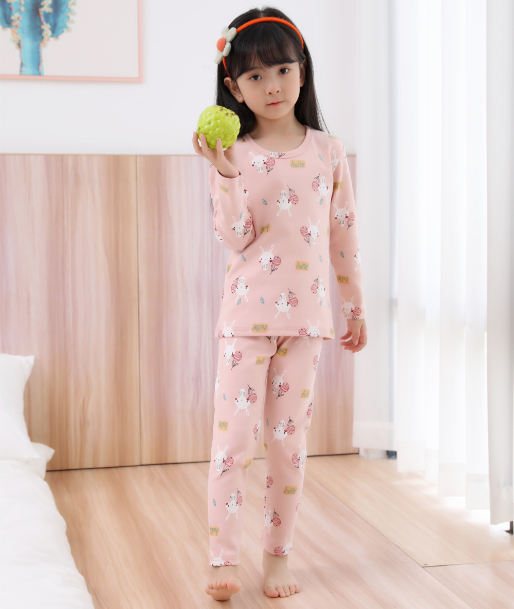 童内衣套装实物图