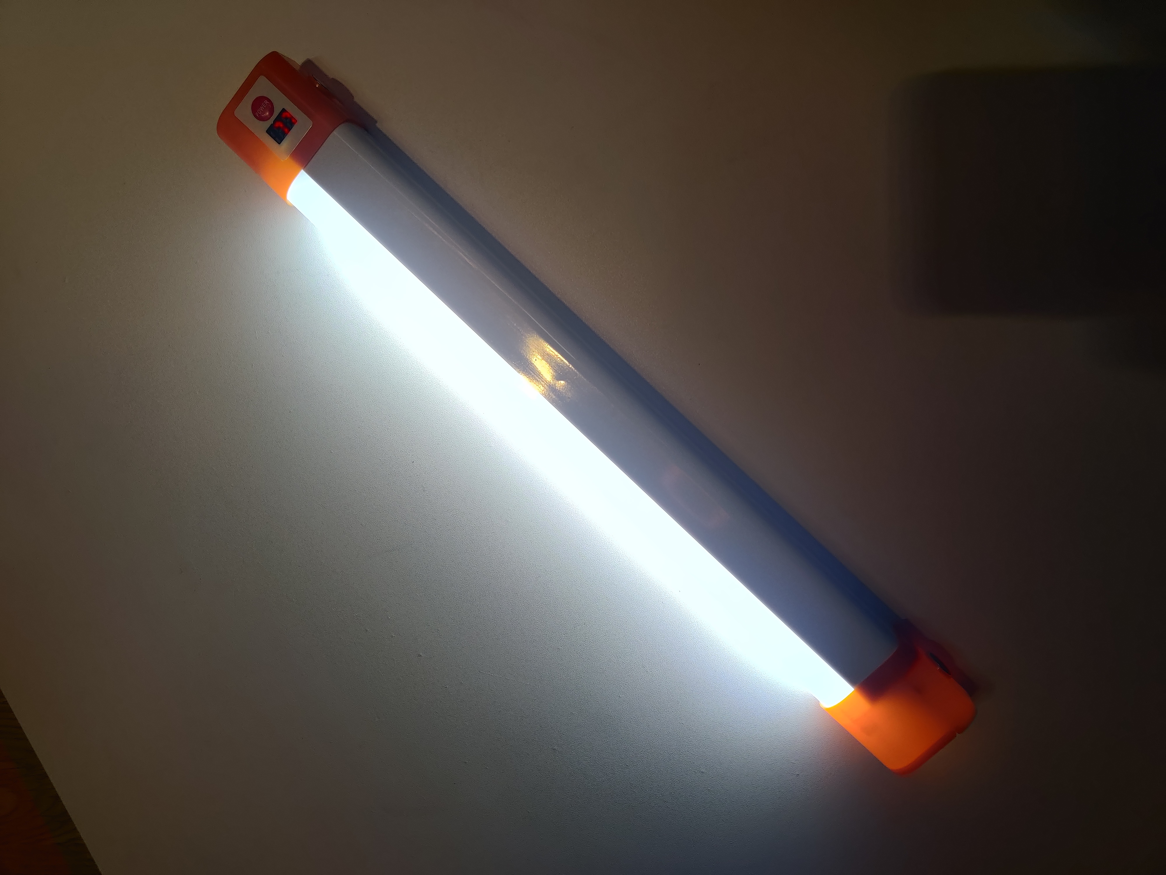 LED lights, camping lights, portable street stall night market lights, electronic display type USB charging light tubes, power failure emergency lights Specification image