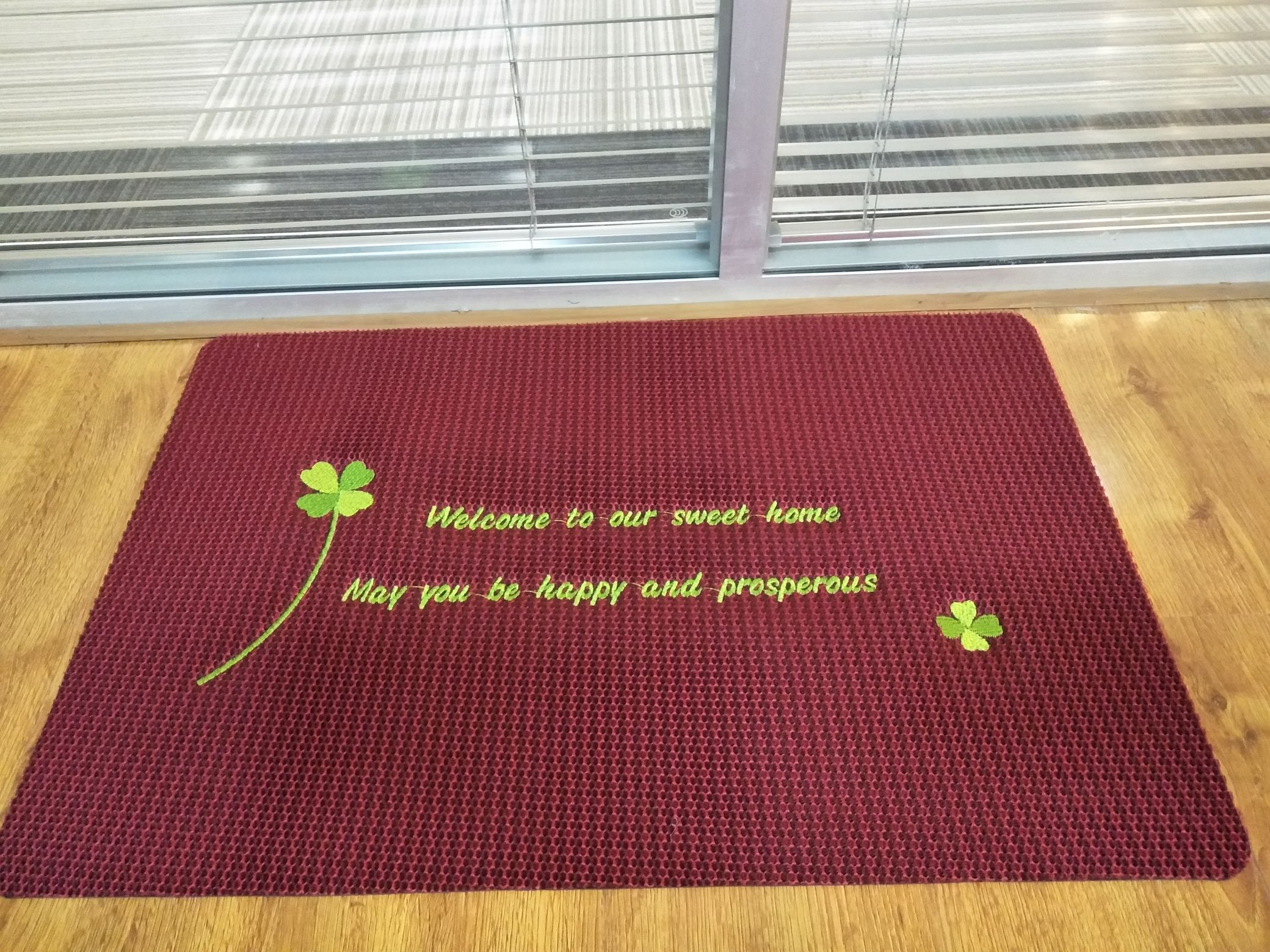 蜂窝垫绣花40*60详情图6