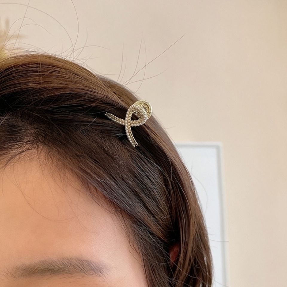 Small Clip Headdress Side Clip Female Summer Internet Celebrity New Bangs Clip Small Grab Clip Shark Clip Clip Hairpin Side Clip Item Picture
