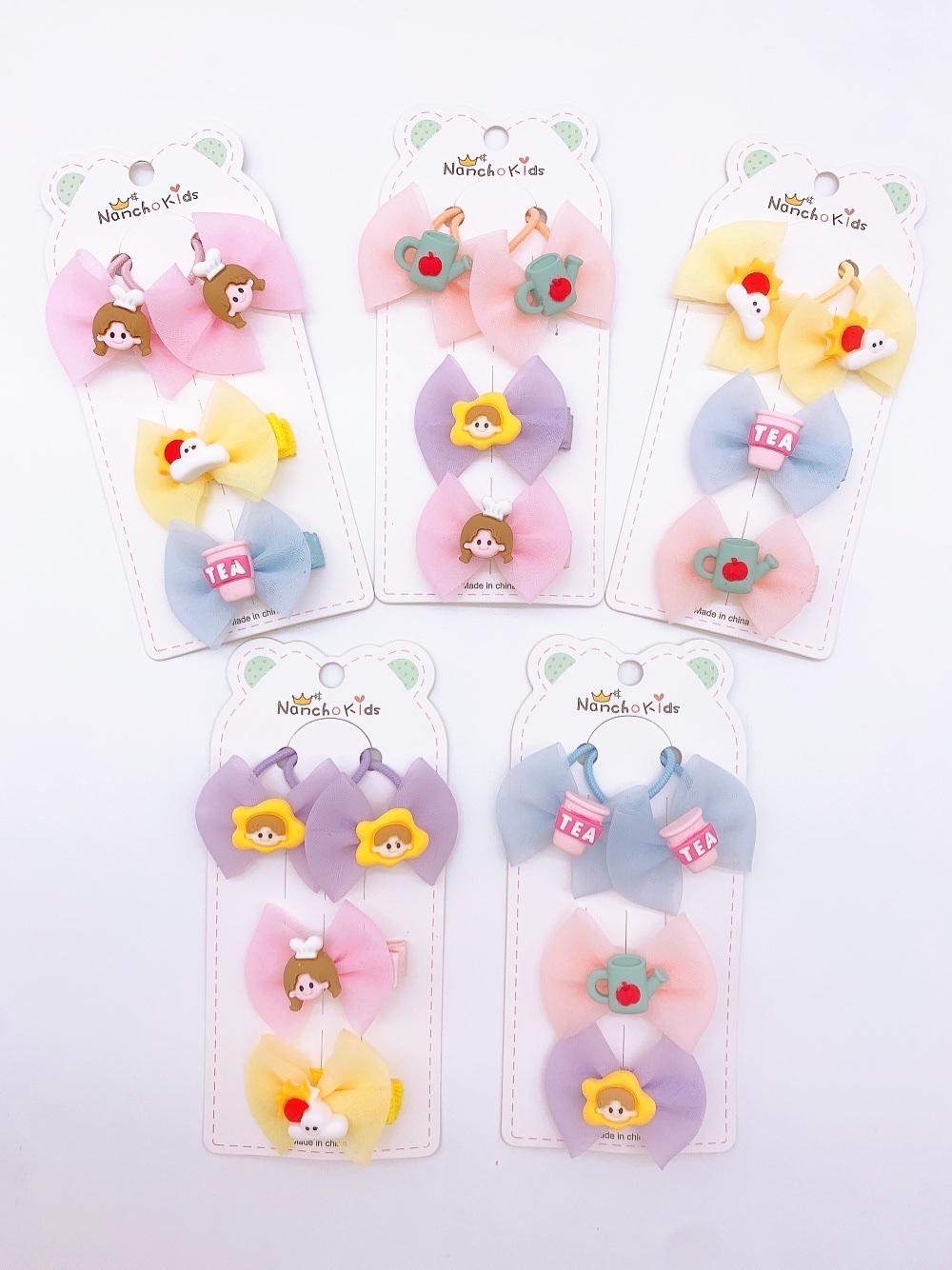 Cute Hair Clip Hair Tie Princess Set Item Picture