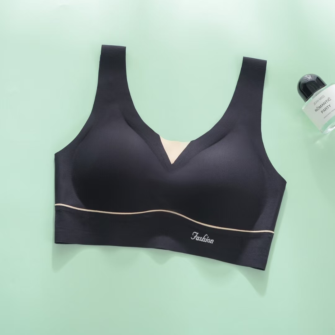 无钢圈文胸实物图