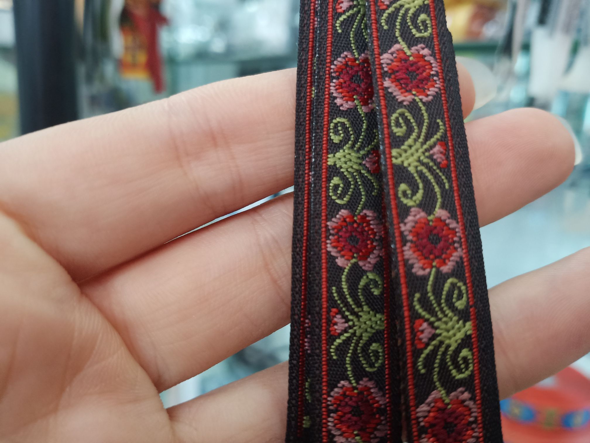 中国风印花商标长条