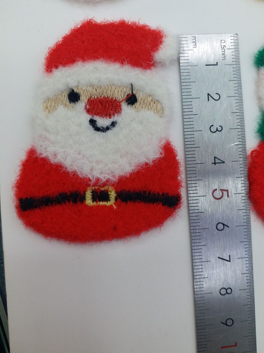 貂绒针织圣诞老人