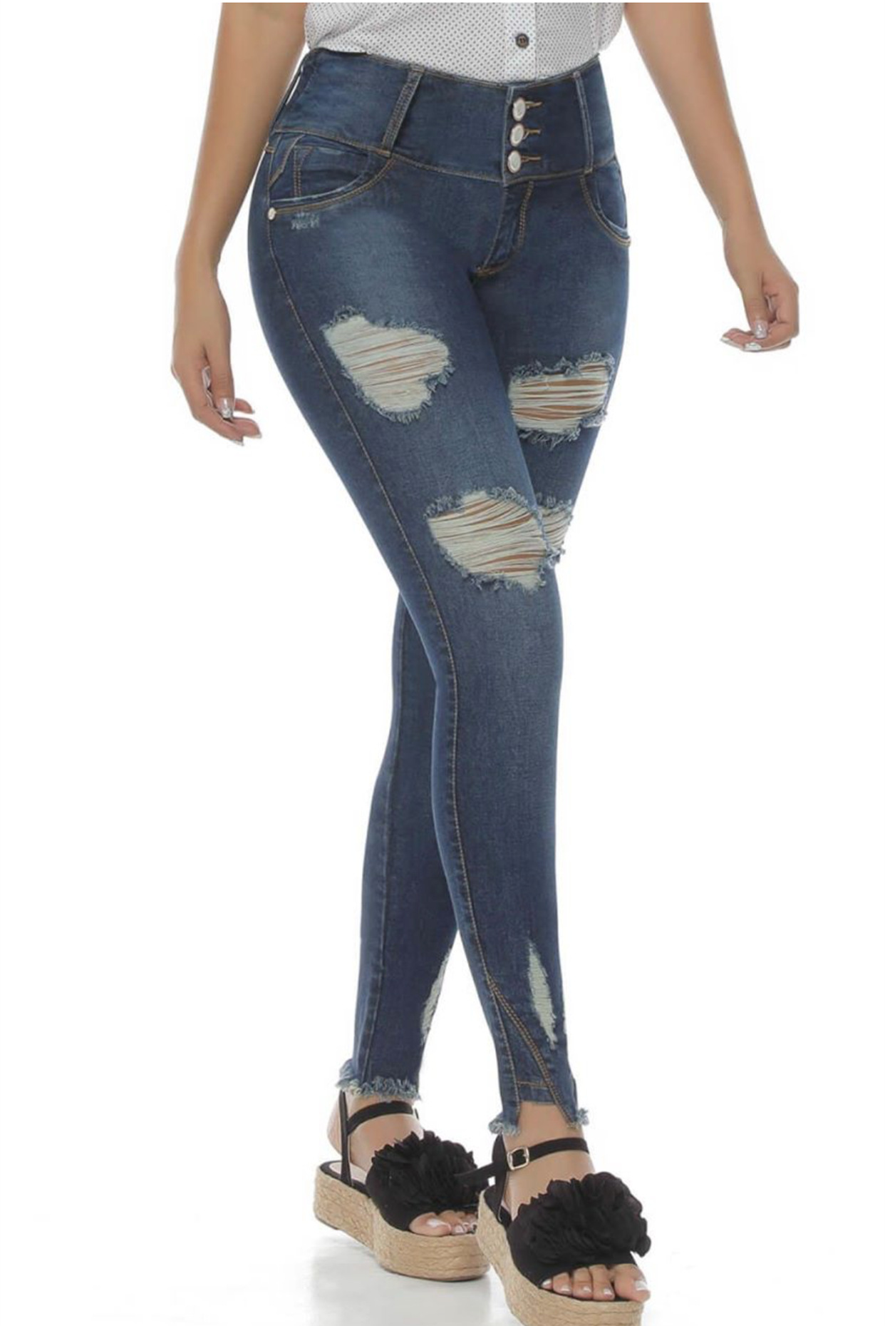 2022 new style ripped jeans