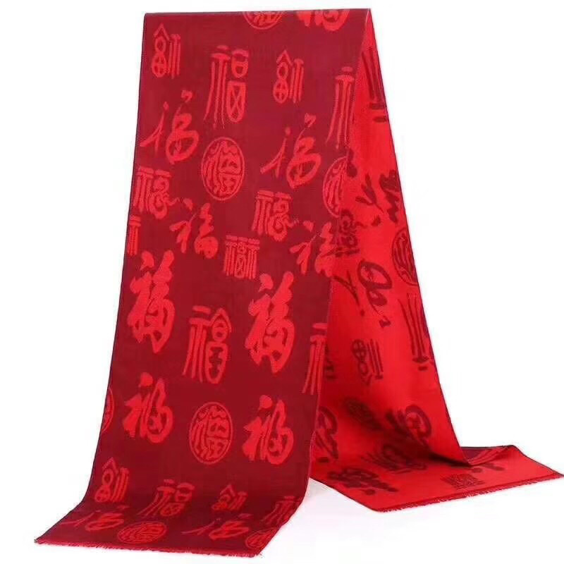 中国红围巾详情图13