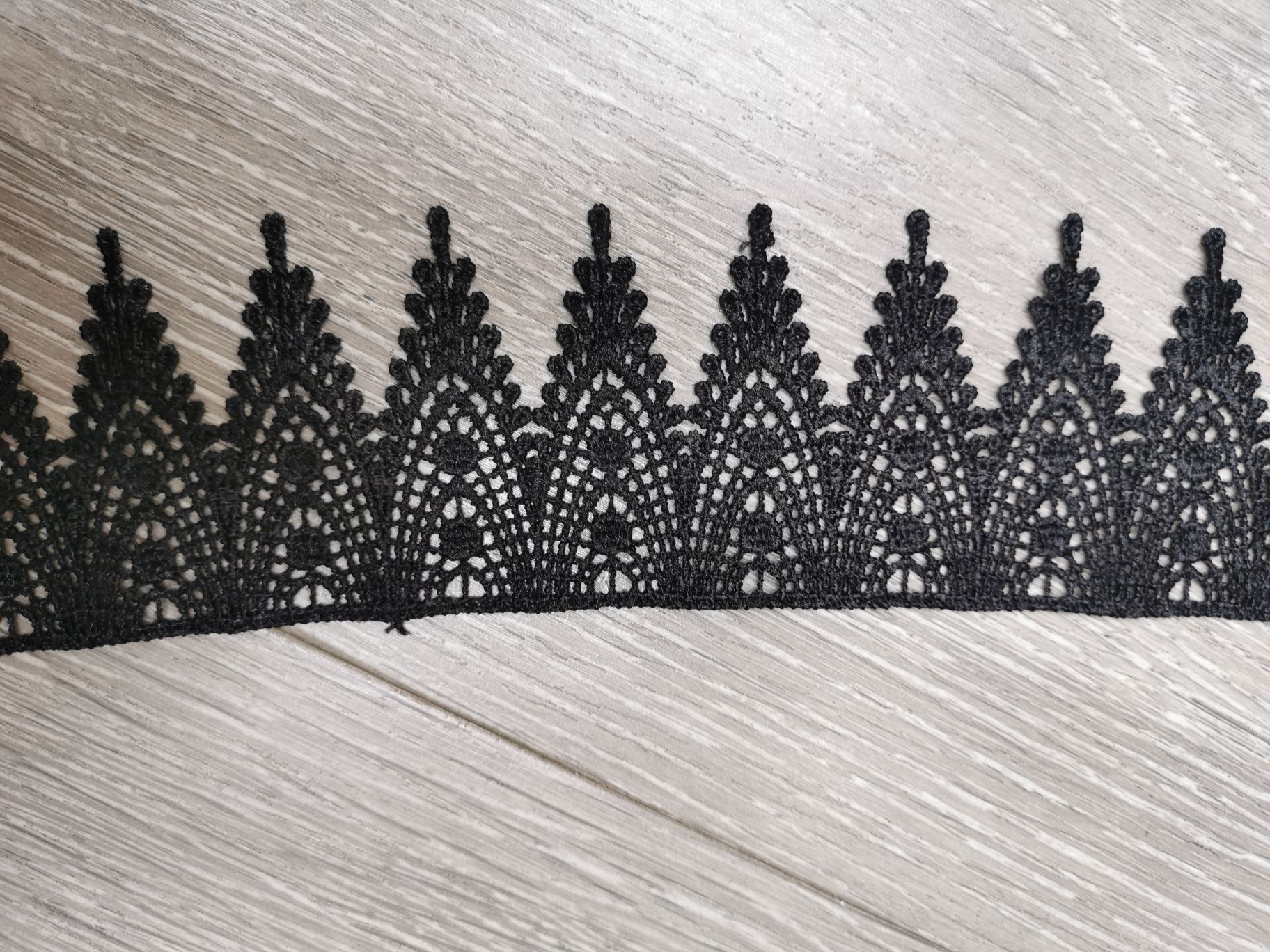 Water-soluble embroidery lace embroidery details Picture